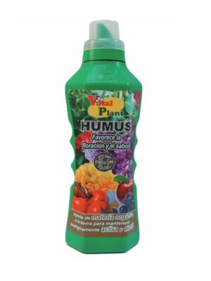 Frasco azul de plástico de de 750 ml con etiqueta en la que puede leerse "GROW MAGIC CRECIMIENTO CANNABIS, ESPECIAL CRECIMIENTO, Abono ecológico con algas y aminoácidos", con la foto de hojas de cannabis de fondo.
